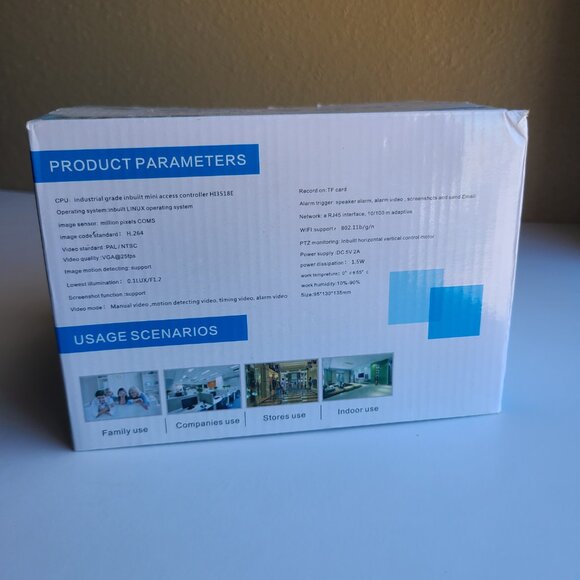 IP camera HD wifi pan/tilt with wall mount kit - Picture 4 of 5